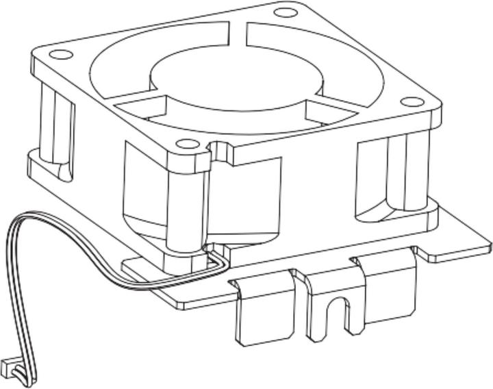 Actual product image Schneider Electric Replacement fan F. IP55/0.75 BIS 22KW