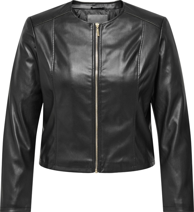 Produktbild Only Bandkragen Curve Jacke Kunstlederjacke (48)