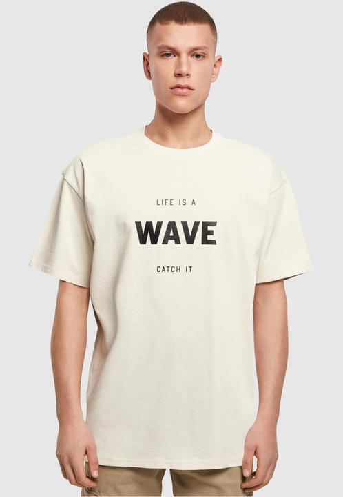 Actual product image Merchcode Summer - Life is a wave Heavy Oversize Tee - 116553 (M)