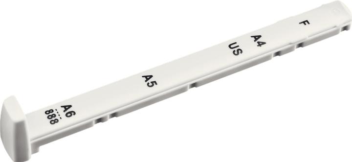 Productafbeelding Leitz Kunststof rail 17270085 lichtgrijs 136mm