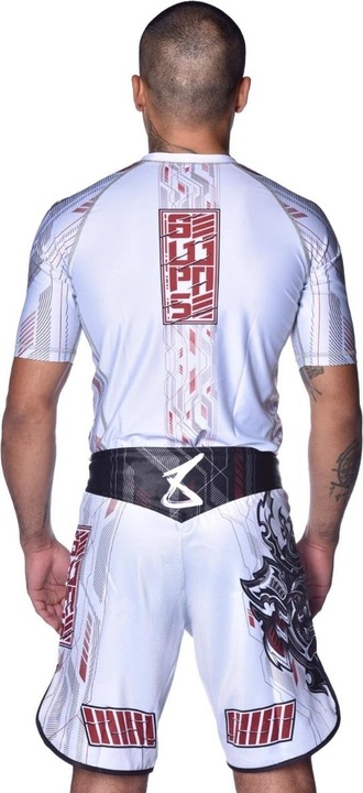Image du produit 8Weapons 8 WEAPONS Rashguard, S/S, Hit 2.0, black-red, M (M)