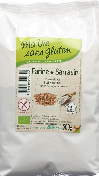 Ma vie sans Gluten Farina di grano saraceno (500 g)