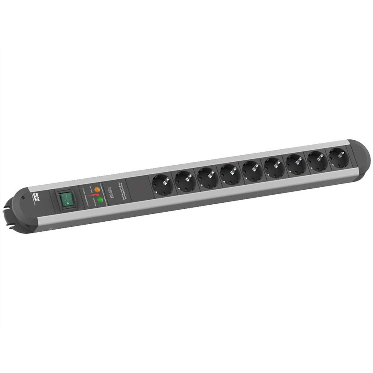 Bachmann, Steckdosenleiste, PRIMO Verlängerungsschnur (9 x, CEE 7/3, 1.75 m)