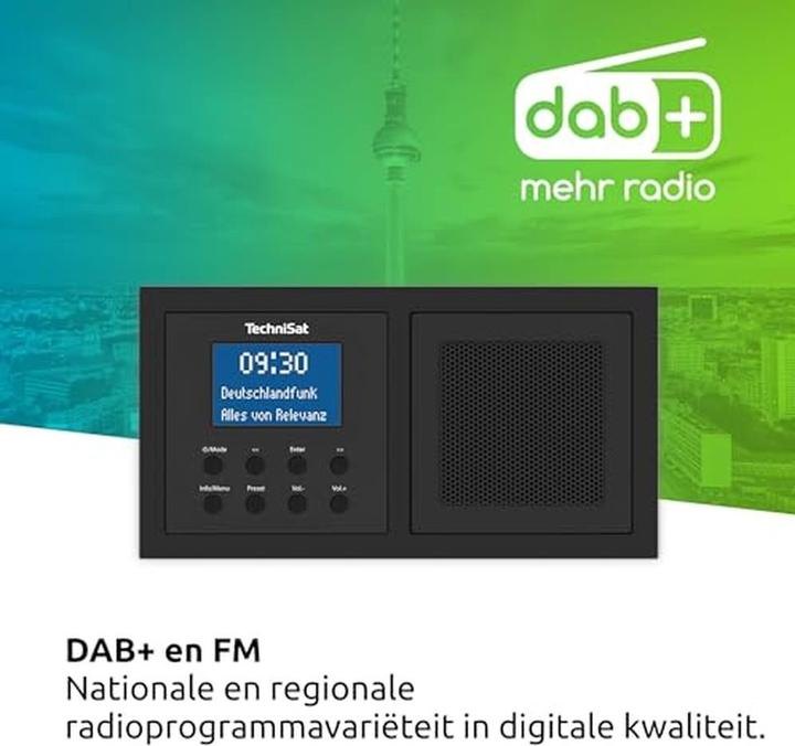 Image du produit TechniSat DigitRadio UP 1 (DAB+ DAB, FM, Bluetooth)