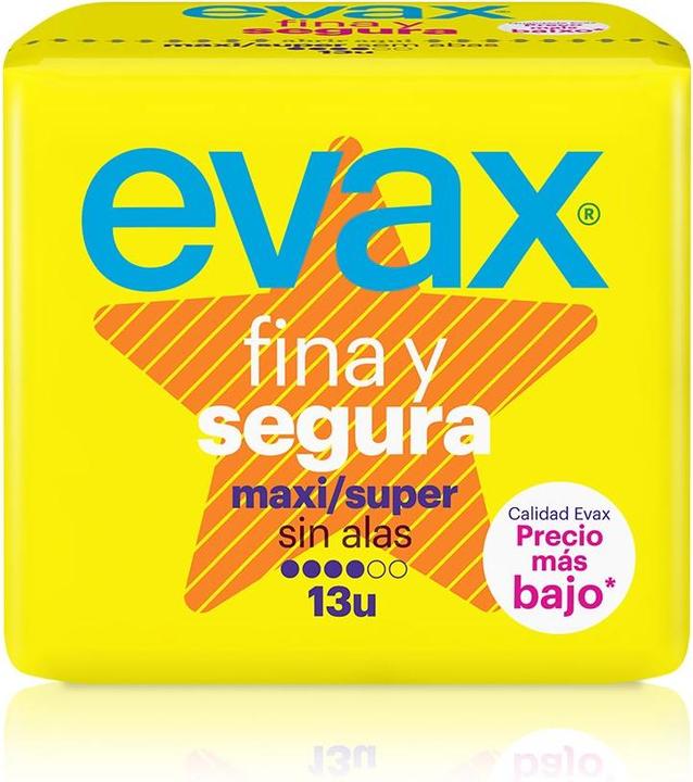 Actual product image Evax FINA&SEGURA compresas maxi 13 uds (13 x)
