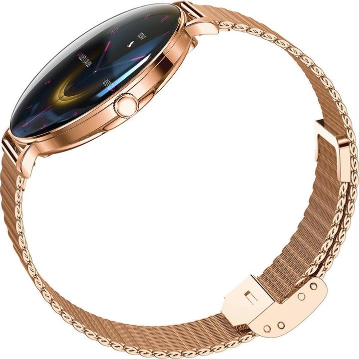 Actual product image Forever Smartwatch SB-370 Rose Gold - Spotted Band