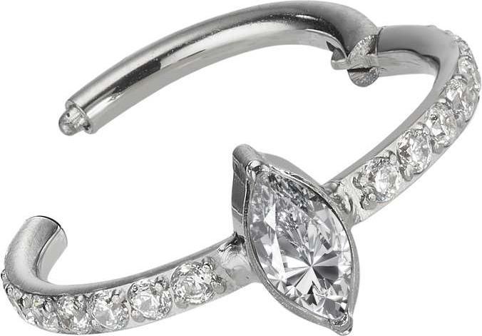 Immagine prodotto Bijouteria Piercing orecchio (Vetro (di orologio), Titanio)