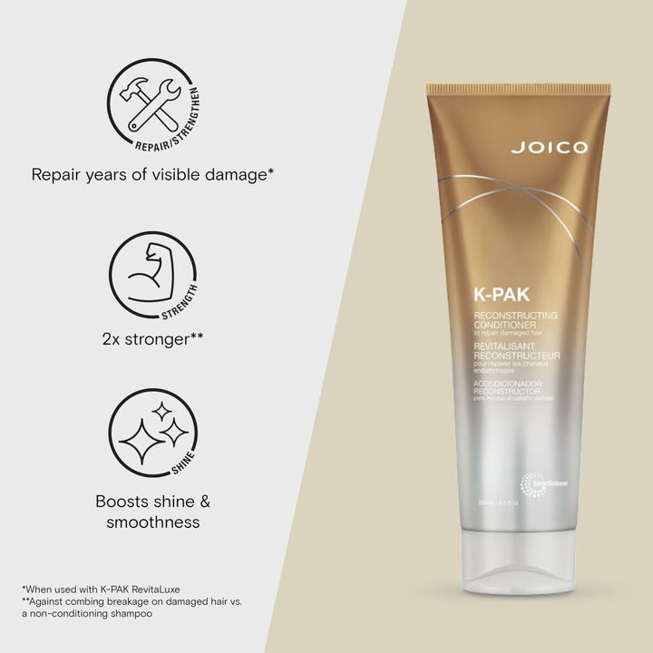 Actual product image Joico K-Pak Reconstructing Conditioner 250ml (250 ml)