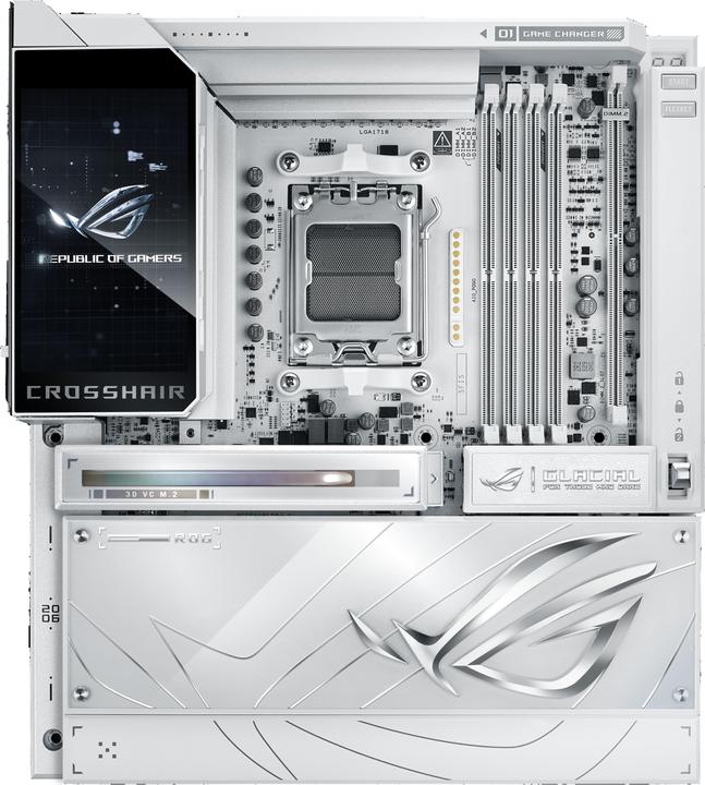 ASUS MB Rog Crosshair X870e Glacial (AM5, AMD X870E)