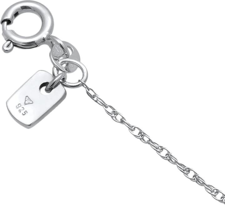 Immagine prodotto Kuzzoi Bracciale Basic con catena a maglie ritorte in argento 925 (19 cm, Argento 925)