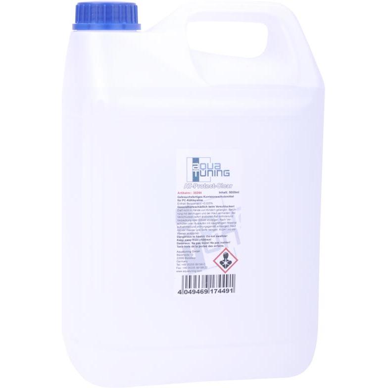 Aquatuning AT-Protect (5000 ml, Fertiggemisch), Wasserkühlung Wasserzusatz, Transparent