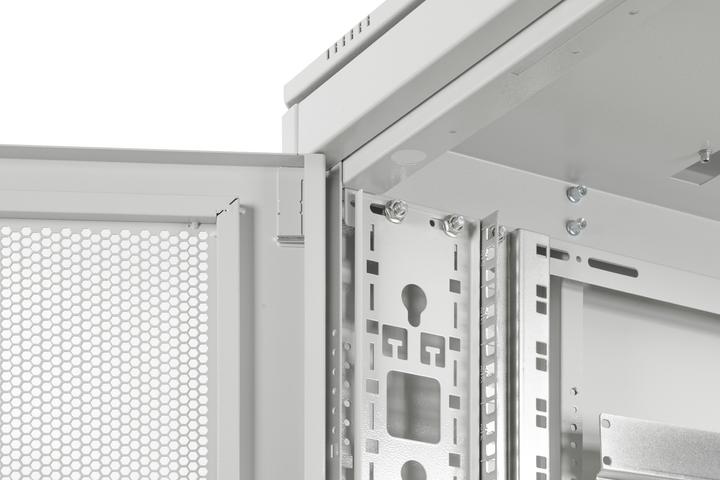 Actual product image Digitus 26HE Serverschrank, Unique Server-N 1342x600x1000 mm, grau RAL 7035) (26 RU, 19 inch rack)