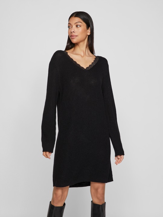 Produktbild Vila V-Ausschnitt Strickkleid (L)