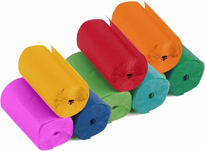 Produktbild TCM Slowfall Streamer 10mx5cm, mehrfarbig, 10x (10 Stk.)