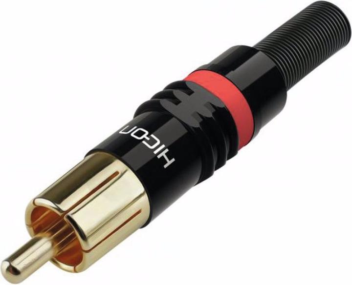 Hicon Cinch plug HI-CM03-RED