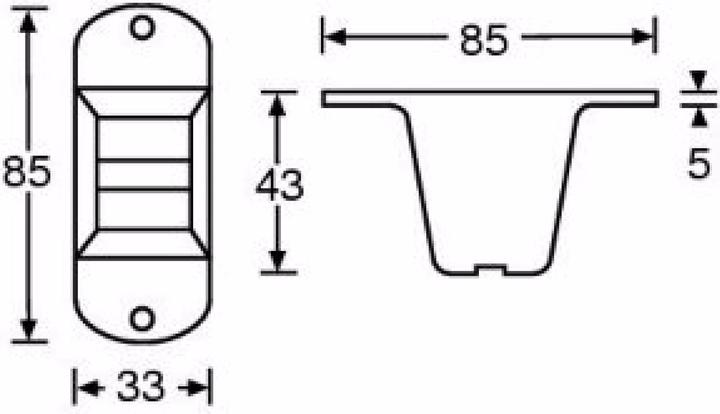 Produktbild Adam Hall 4982 Plastikfuss 85