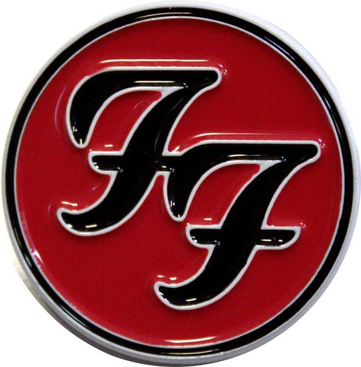 Actual product image Foo Fighters Flight Tag Badge
