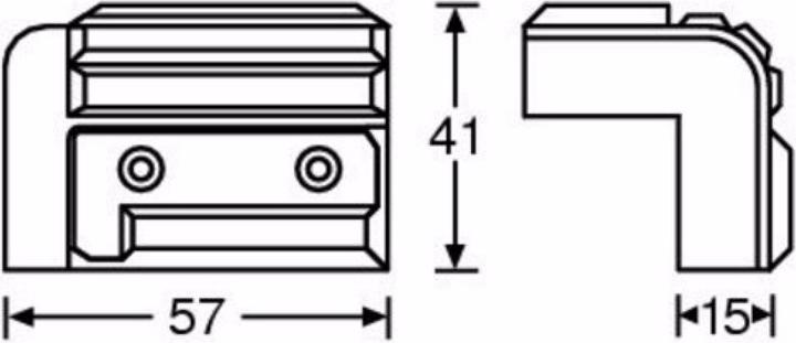 Image du produit Adam Hall 4072 Coin de box en plastique (Accessoire)