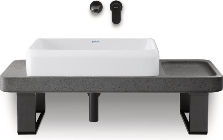 Produktbild Duravit Design-Siphon schwarz matt (Siphon-Montagematerial)