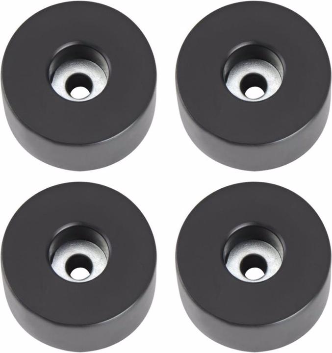 Adam Hall Gummifüsse Set (Universalgleiter, 4 Stück)