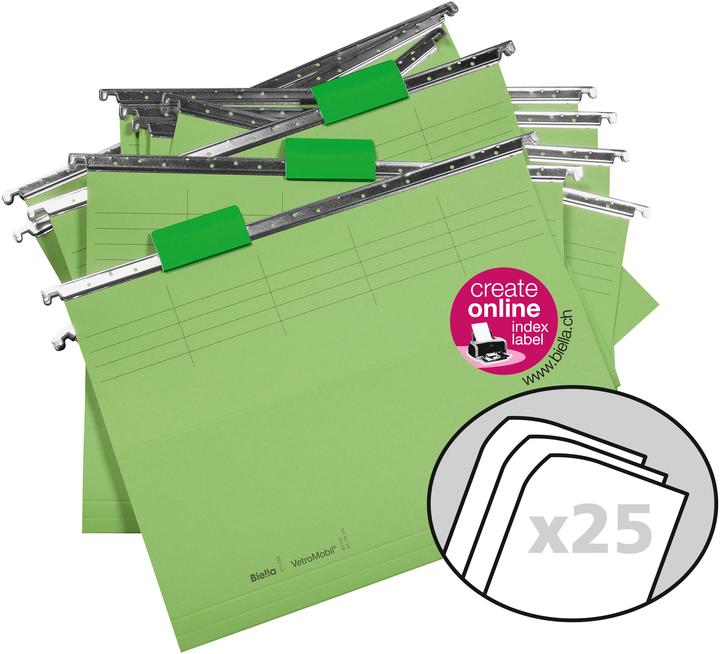 Produktbild Biella Hängemappen Original (A4, 25 x)