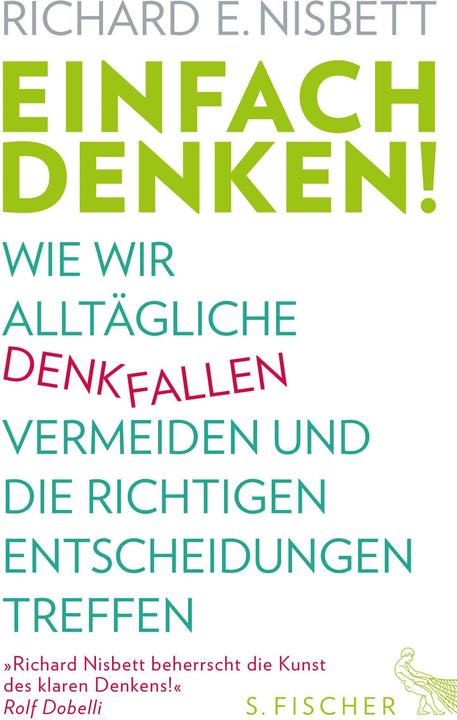 Produktbild Einfach denken! (Deutsch, Richard E. Nisbett, 2016)