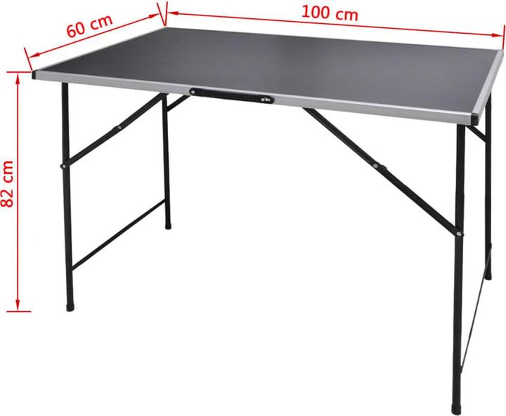 Image du produit vidaXL Tapeziertisch (100 x 60 x 82 cm)