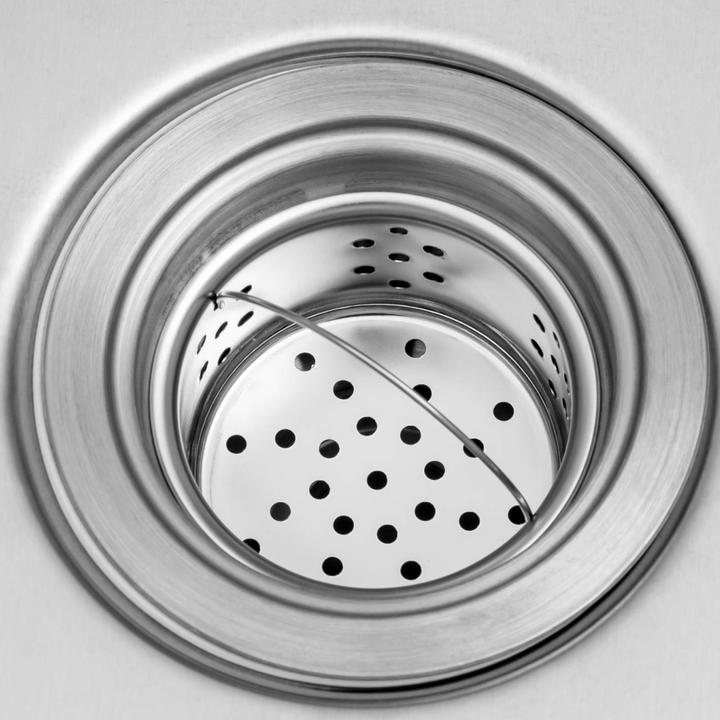Image du produit Royal Catering Plonge inox - 2 éviers - inox - 180 x 70 x 97 cm -
