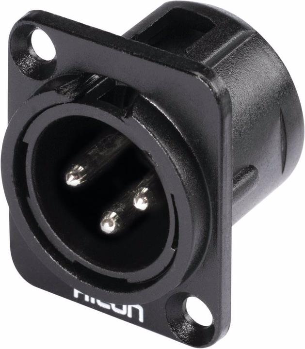 Hicon Connecteur XLR encastré 3 pôles HI-X3DM-M