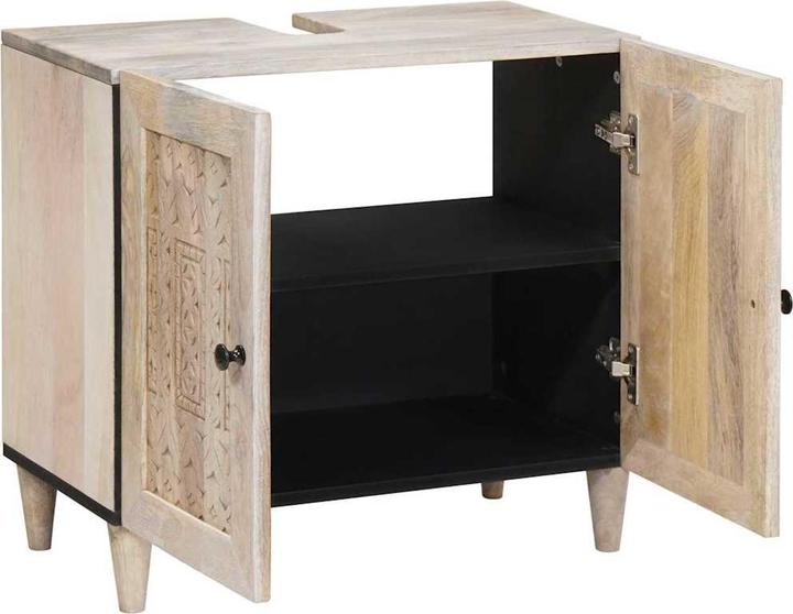 Actual product image vidaXL Badezimmeraufbewahrung (62 x 33 x 58 cm)