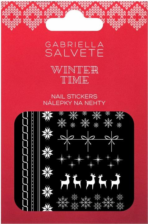 Actual product image Gabriella Salvete Winter Time ( Body and Nail Stickers)