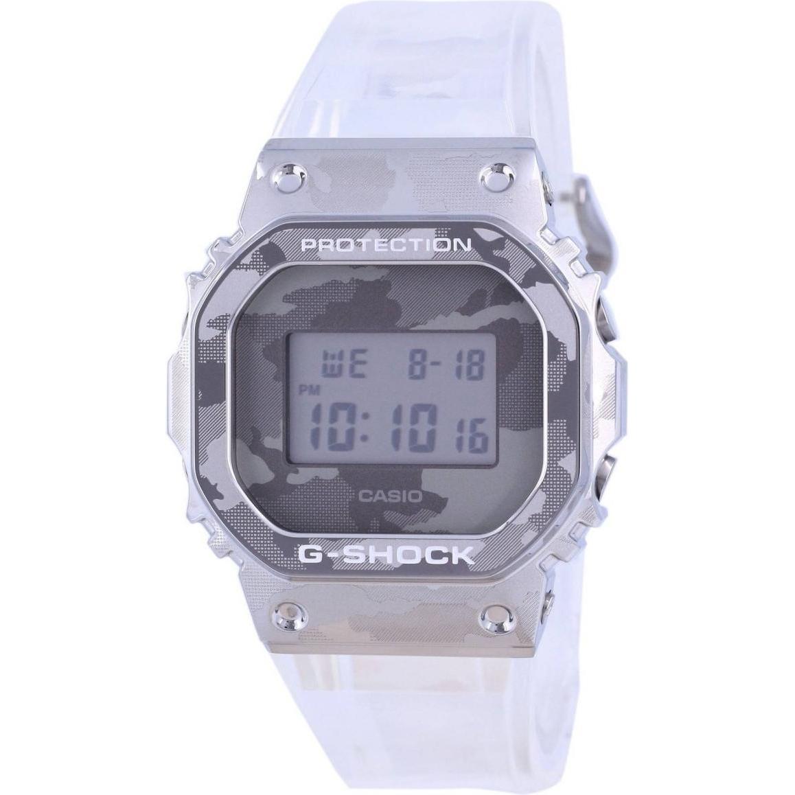 Casio Unisex Bianco Orologio Da Polso, G-Shock Digitale Gm-5600Scm-1, (Orologio Digitale)