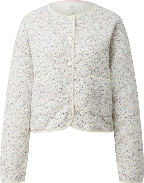 Produktbild s.Oliver Sweatshirt Gesteppte Jerseyjacke mit all over print (S)