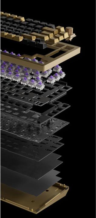 Produktbild Keychron Q1 HE Copper Edition (US, Kabelgebunden, Kabellos)