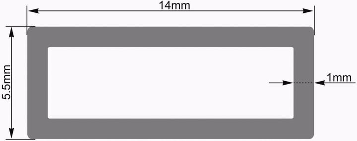 Immagine prodotto Eurolite Tubo vuoto 14x5,5mm chiaro LED Strip 2m (Filtri colore)