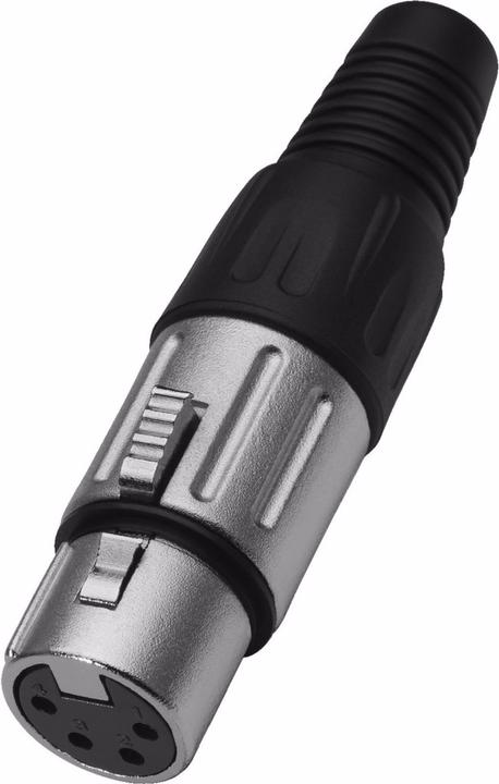 Actual product image Monacor XLR coupling
