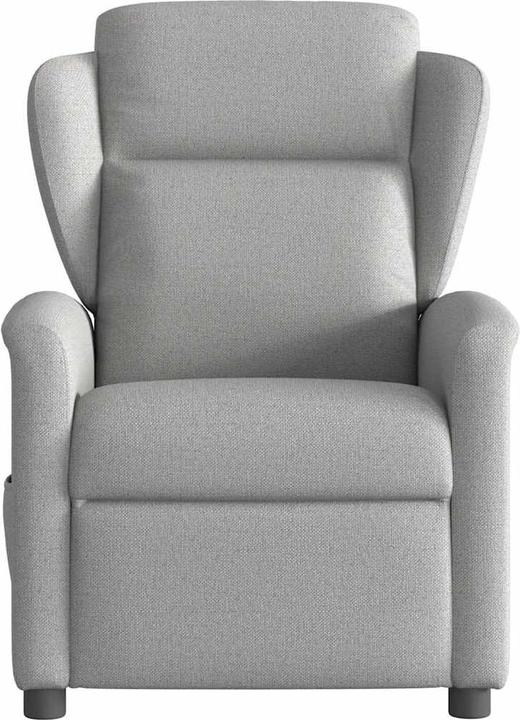 Actual product image VidaXL Relax armchair cloud grey fabric