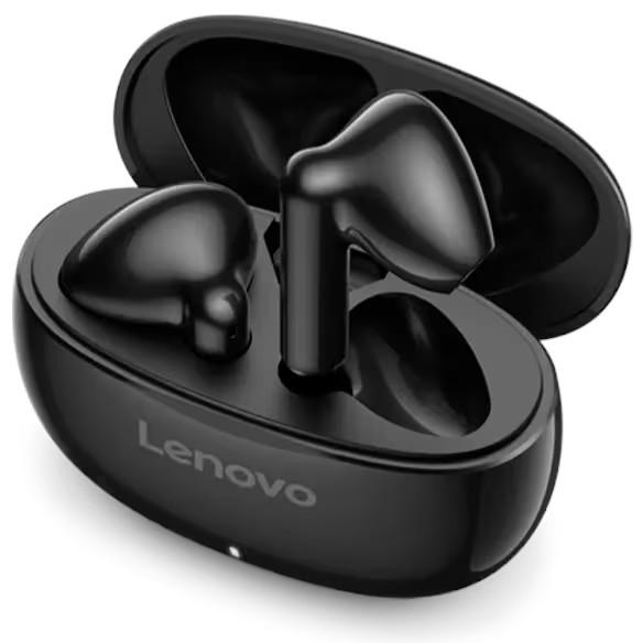 Actual product image Lenovo E310 True Wireless Stereo Earbuds standalone-Black (P) (No noise cancellation, 5 h, Wireless)