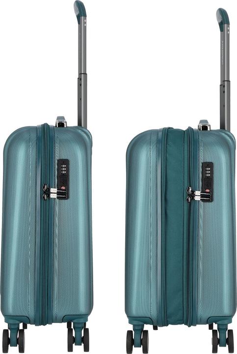 Produktbild Polestream Moonrock 4 Rollen Kabinentrolley 55 cm mit Dehnfalte (34 l)