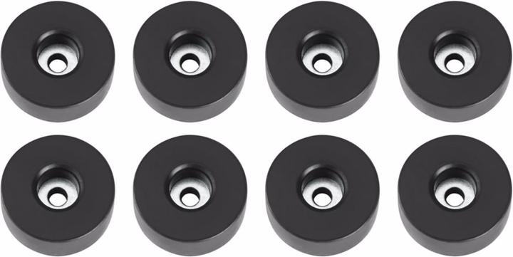 Adam Hall 4907 M8 AH 8er Set (Universalgleiter, 8 Stück)