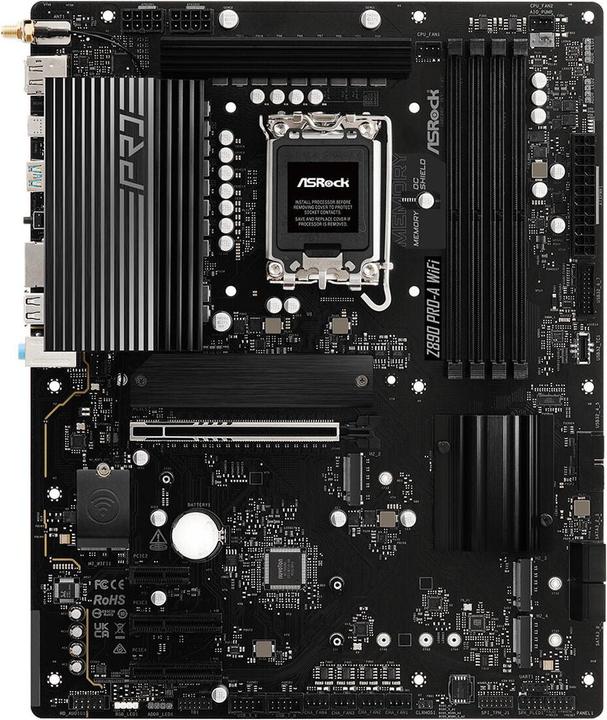 AsRock Z890 Pro-A WiFi (LGA 1851, Intel Z890, ATX)