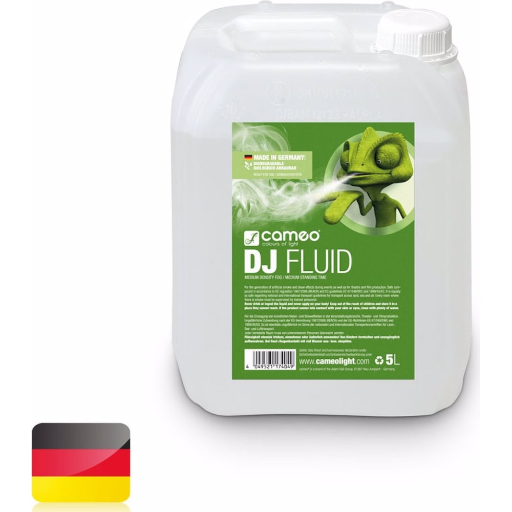 Cameo DJ FLUID 5 L Nebelfluid (Nebelfluid), Lichttechnik Zubehör