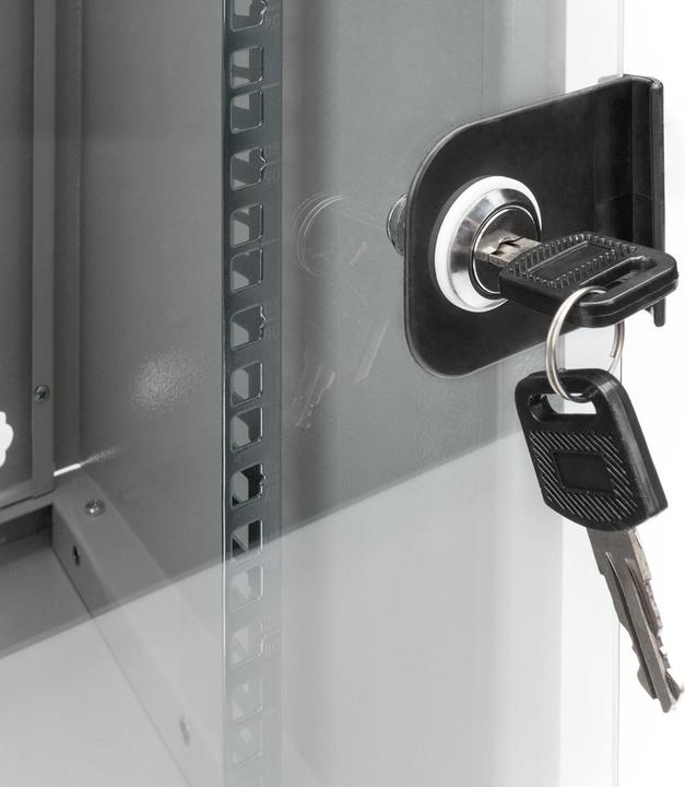 Immagine prodotto Digitus Custodia professionale a parete (9 HE, Portapacchi da 10 pollici)