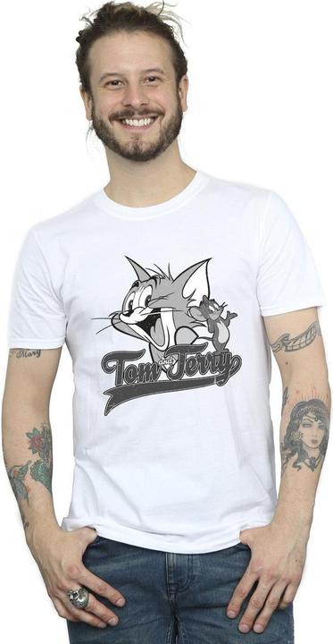 Produktbild Tom & Jerry Greyscale Square TShirt (S)