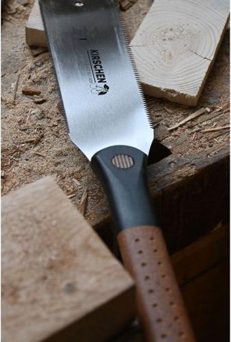 Actual product image Weitere Cherry fine-cutting saw with cork handle RYOBA