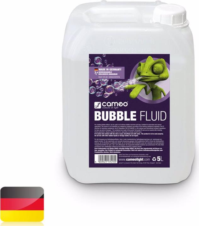 BUBBLE FLUID 5 L Fluide spécial