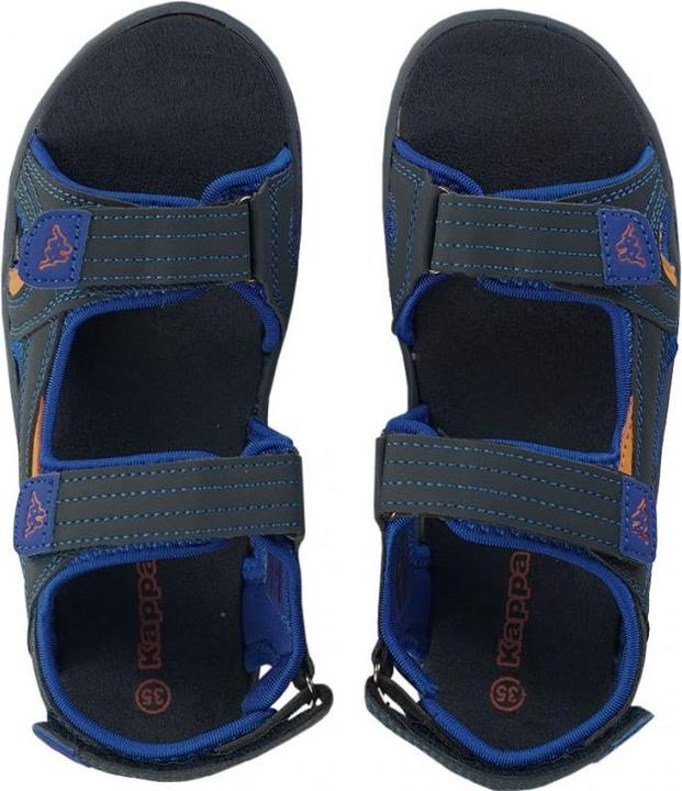 Actual product image Kappa Sandały dla dzieci Early II K Footwear Kids granatowo-pomarańczowe 260373K 6744 29 (29)