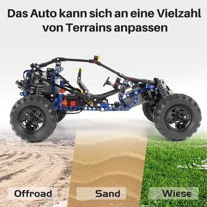 Image du produit Mould King 18018 Technik Geländefahrzeug mit Fern- und App-Steuerung