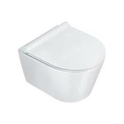 Cosani, Toilette + Bidet, Catalano ZERO46R Newflush Vaeg - Ultra-kompakt 46x35. 180mm, skjult mont, Cataglaze