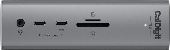 Actual product image CalDigit TS5 - Thunderbolt Station 5 with 1m Thunderbolt 5 Cable (Thunderbolt, 15 Ports)